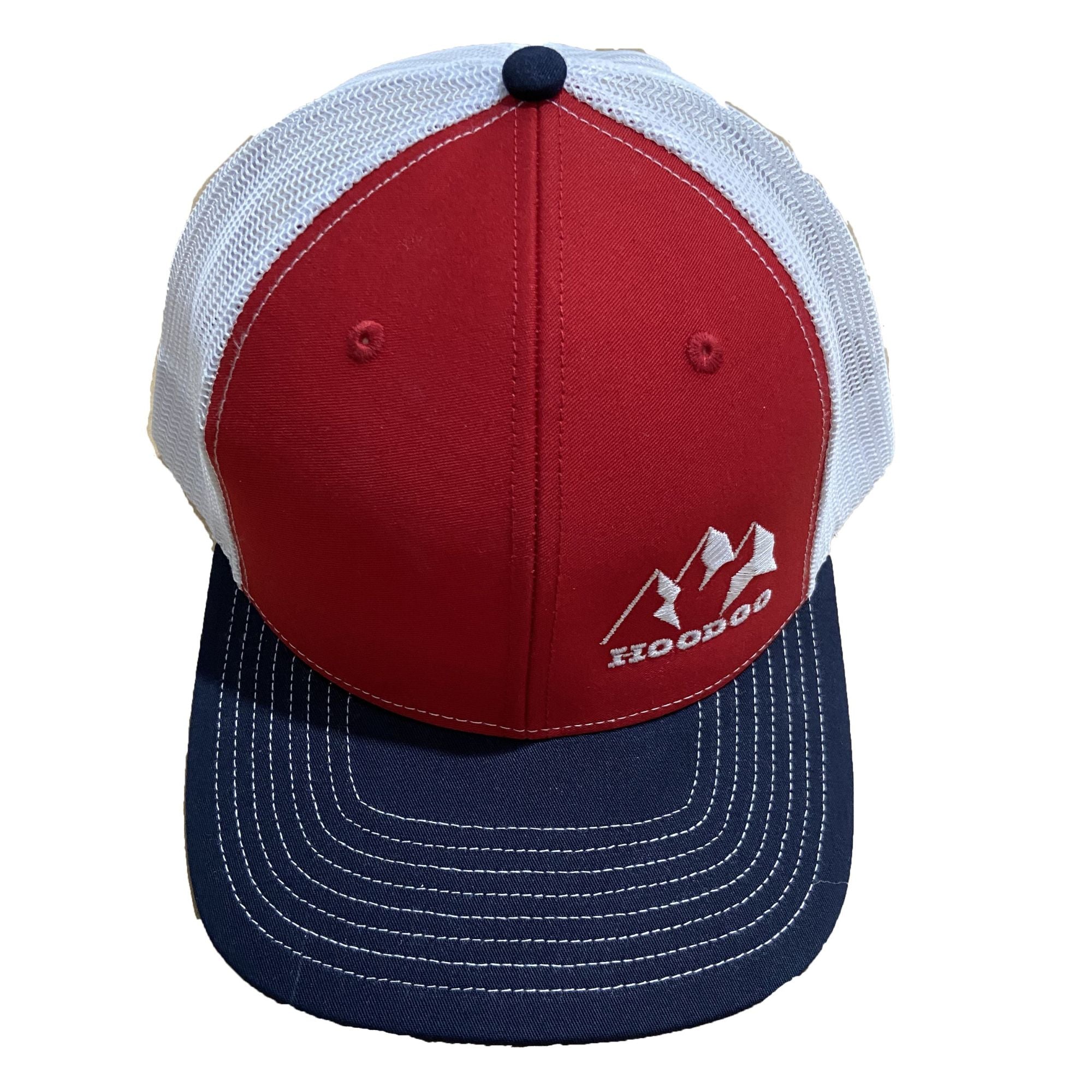 Buy red-white-blue Hoodoo Snap Back Mesh Hat