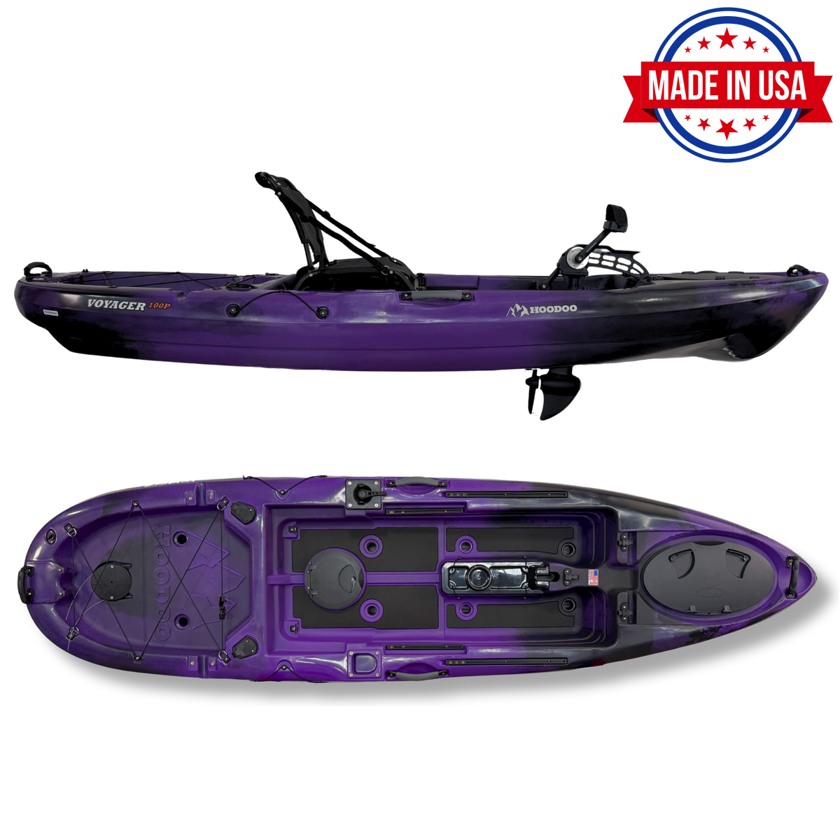 Hoodoo Voyager 100P Pedal Drive Kayak