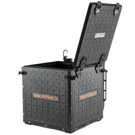 YakAttack BlackPak Pro Kayak Fishing Crate - 13" x 13" - 0