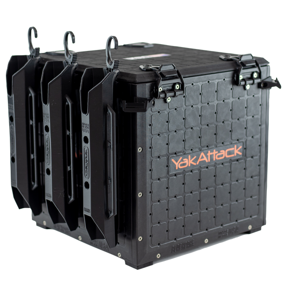 YakAttack BlackPak Pro Kayak Fishing Crate - 13" x 13"
