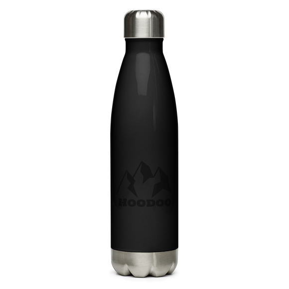 Hoodoo Logo Stainless Steel Water Bottle