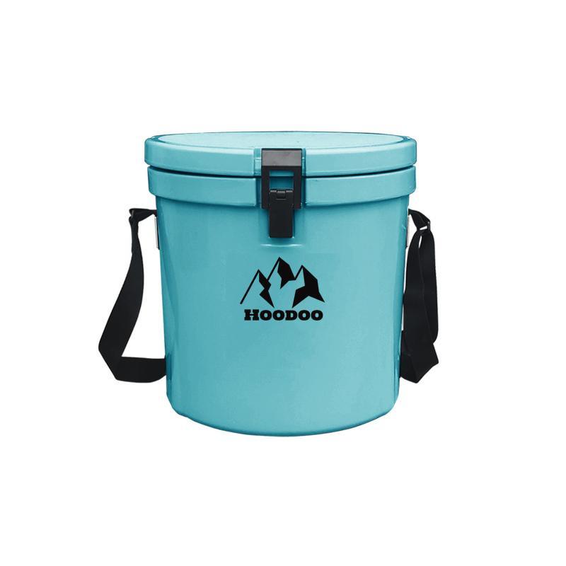 1pc Ice Bucket, Blue TPR Beverage Freezer Bucket, For Outdoor