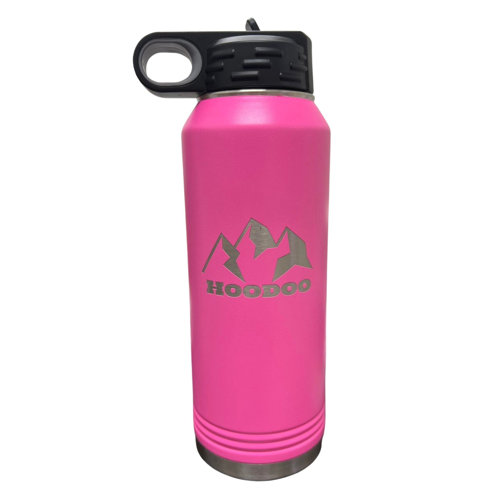 Hoodoo 32oz. Water Bottle Tumbler Hoodoo Sports Pink 