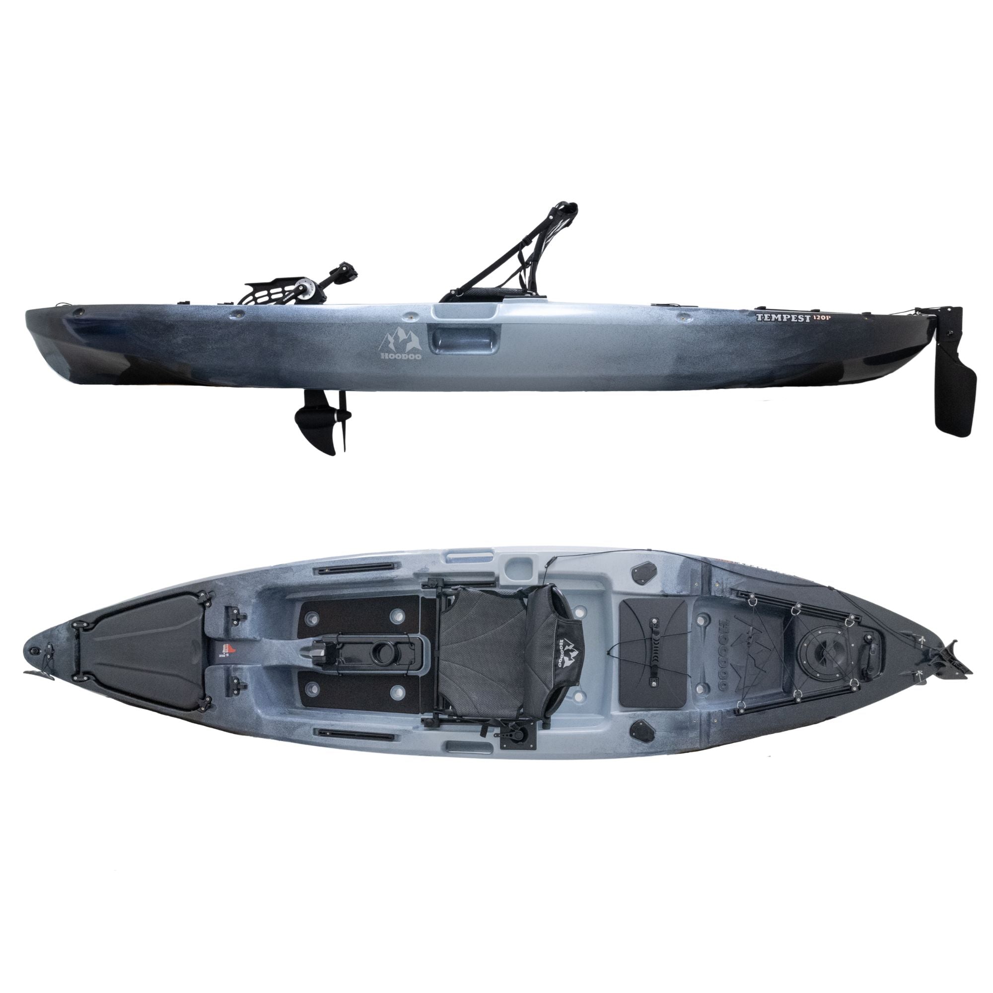 Buy gray-mist Hoodoo Tempest 120P Pedal Drive Kayak