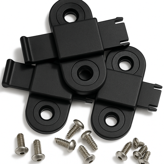 Pedal Drive and Trolling Motor Mounting Clips (3-Pack)
