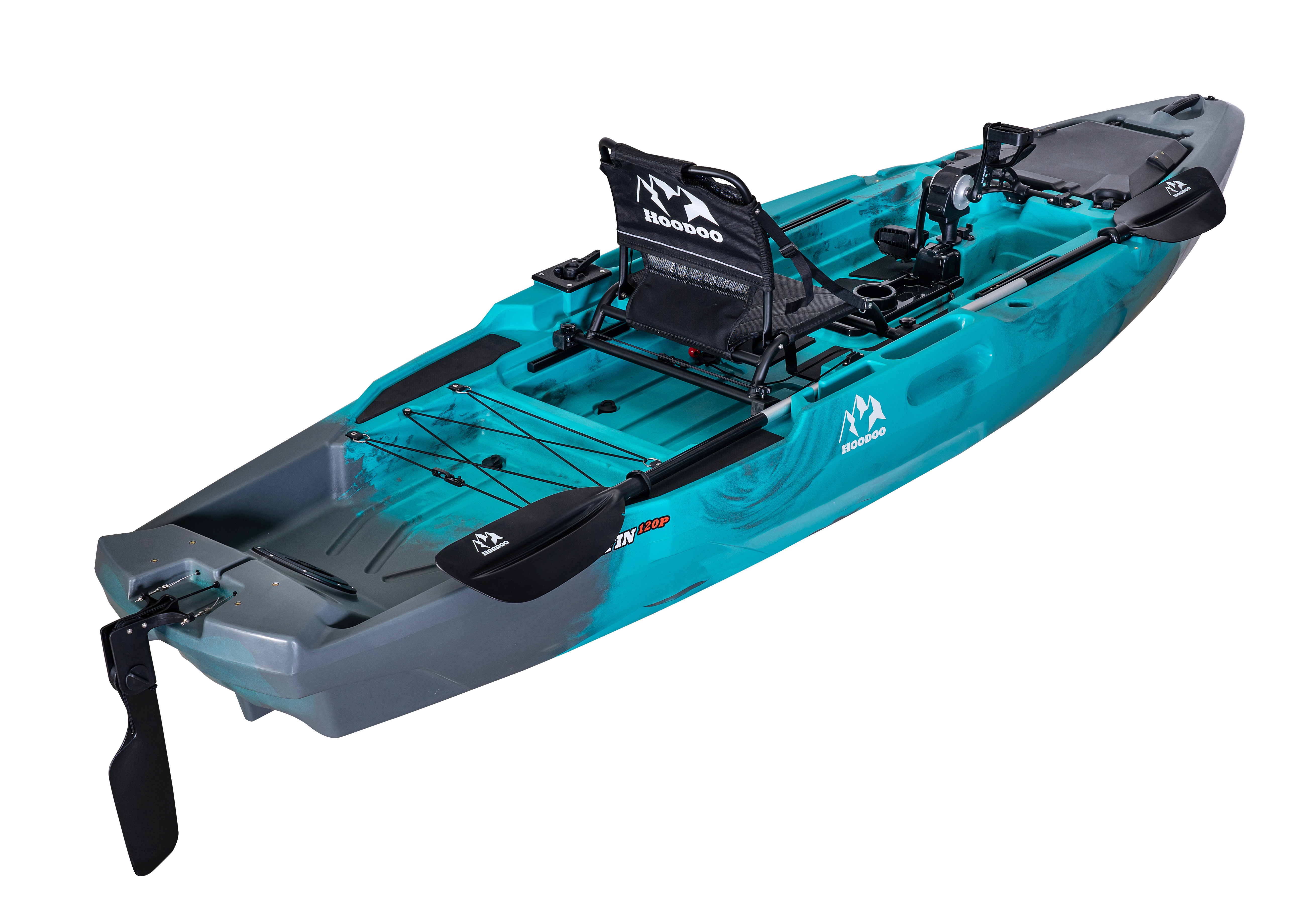 Hoodoo Blackfin 120P Pedal Drive Kayak - 0