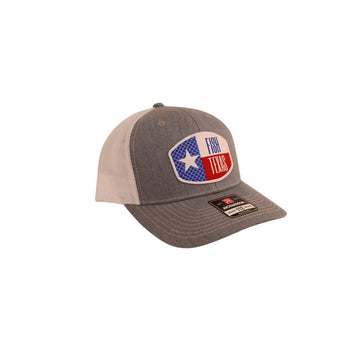Texas Fishing Patch Hats - 0