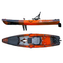 Hoodoo Impulse 120 Fin Drive Kayak-9