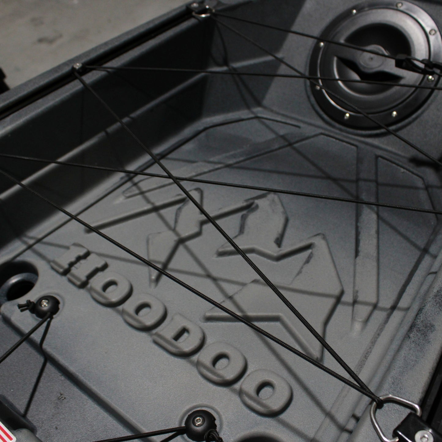 Hoodoo Kayak Tankwell Cargo Bungee