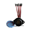 5 Circuit Heavy Duty, Waterproof, Quick Disconnect Jumper Kit - Panel Mount and Dual Plug Jumper Harness (YP-QD5X-18K)-7