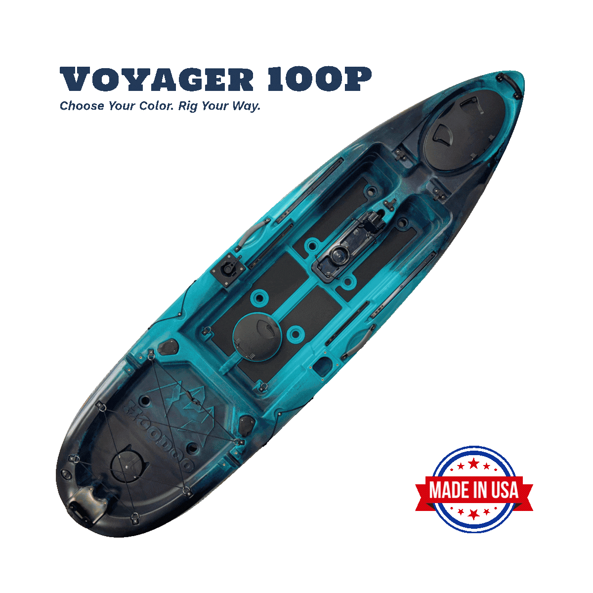 Hoodoo Voyager 100P Pedal Drive Kayak