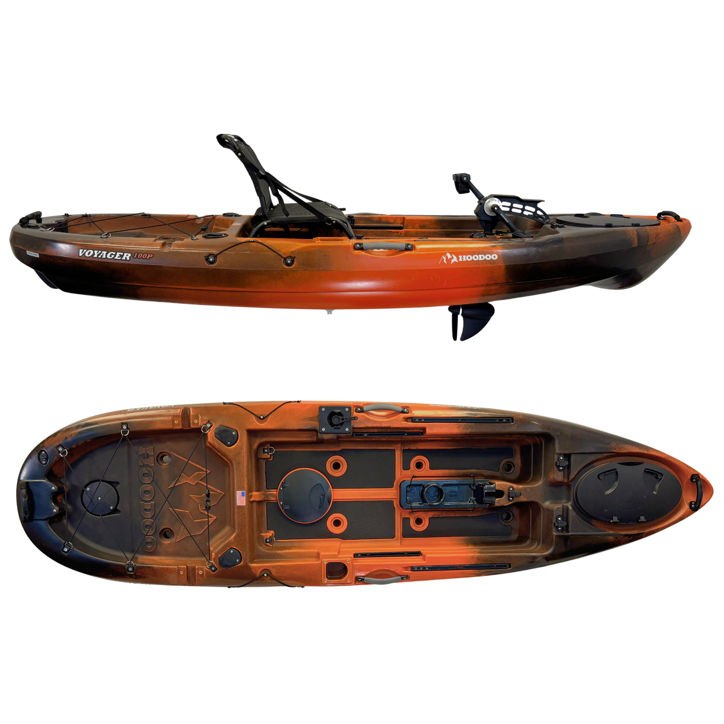 Hoodoo Voyager 100P Pedal Drive Kayak