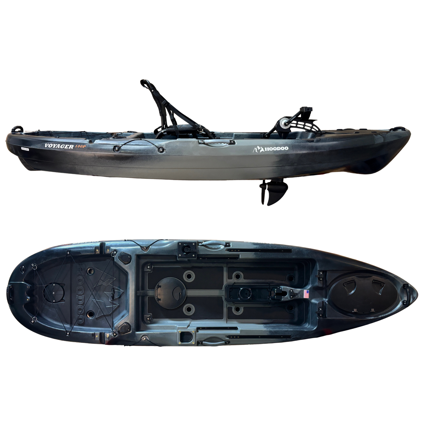 Hoodoo Voyager 100P Pedal Drive Kayak