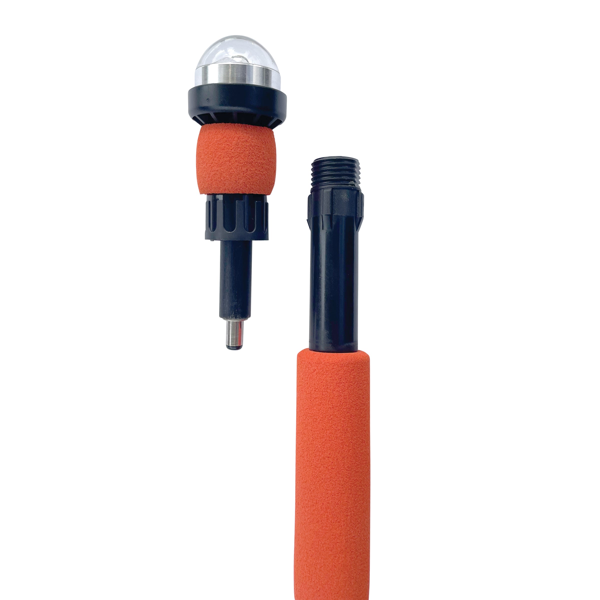 YP-LR360-PRO Lightning Rod - NEW & IMPROVED Threaded Power Connectors - Extendable Powered 360 Degree Safety Light, Flag, and Optional Accessory Mount - 0