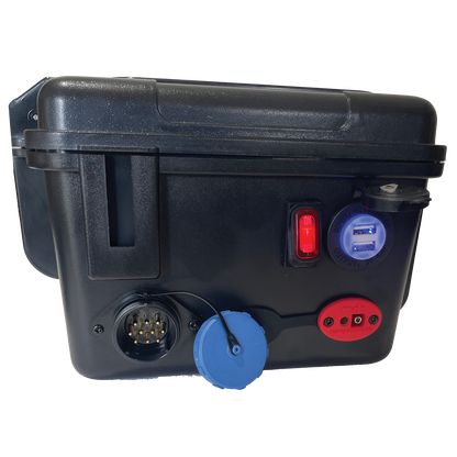 Portable Power Station with 5 Circuit Wireless Digital Switching System (batteries not included)