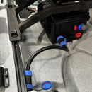 5 Circuit Heavy Duty, Waterproof, Quick Disconnect Jumper Kit - Panel Mount and Dual Plug Jumper Harness (YP-QD5X-18K)-3