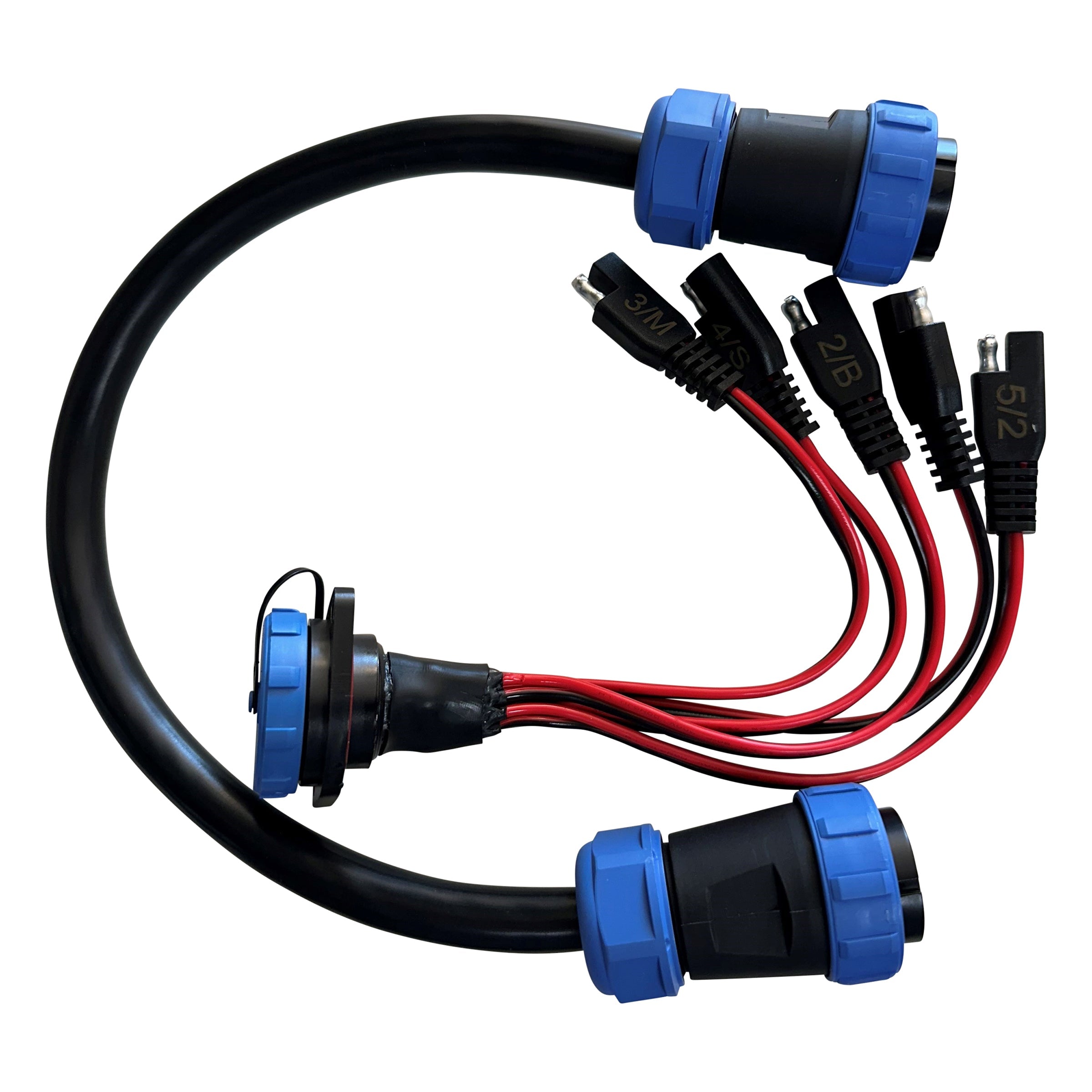 5 Circuit Heavy Duty, Waterproof, Quick Disconnect Jumper Kit - Panel ...
