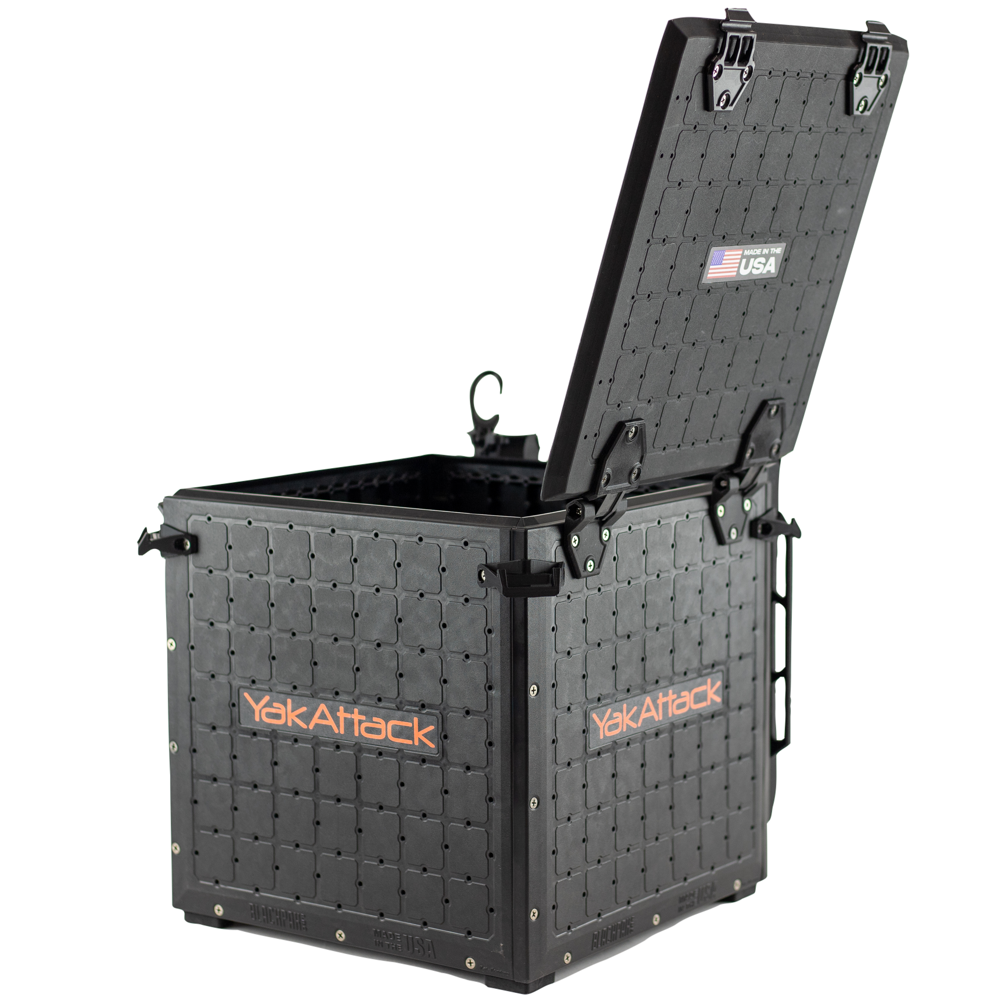 YakAttack BlackPak Pro Kayak Fishing Crate - 13" x 13"