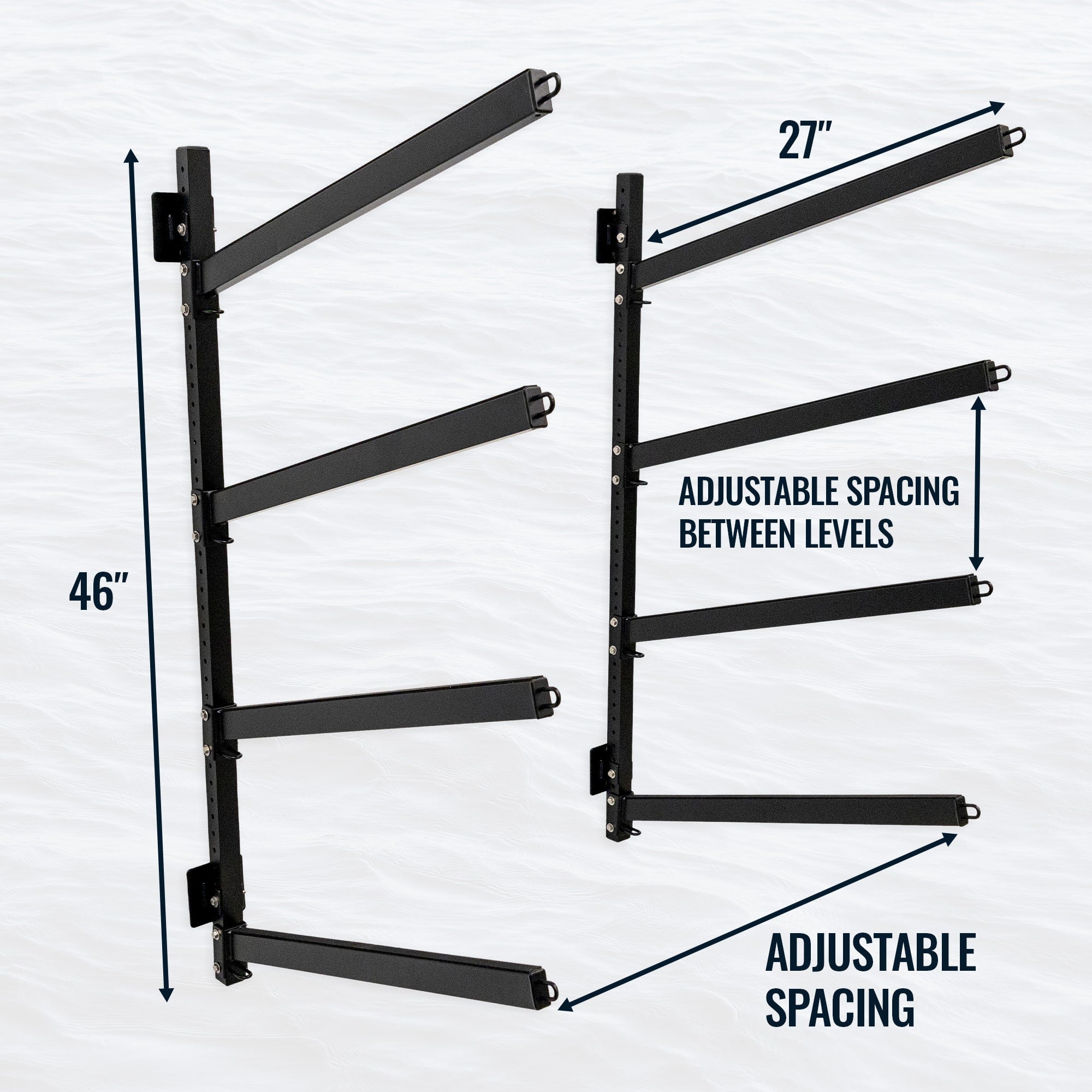 Hoodoo Sports Shenandoah Kayak Storage Rack - Thumbnail 2