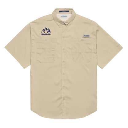 columbia fishing polo Men's Columbia short sleeve button shirt – Hoodoo Sports