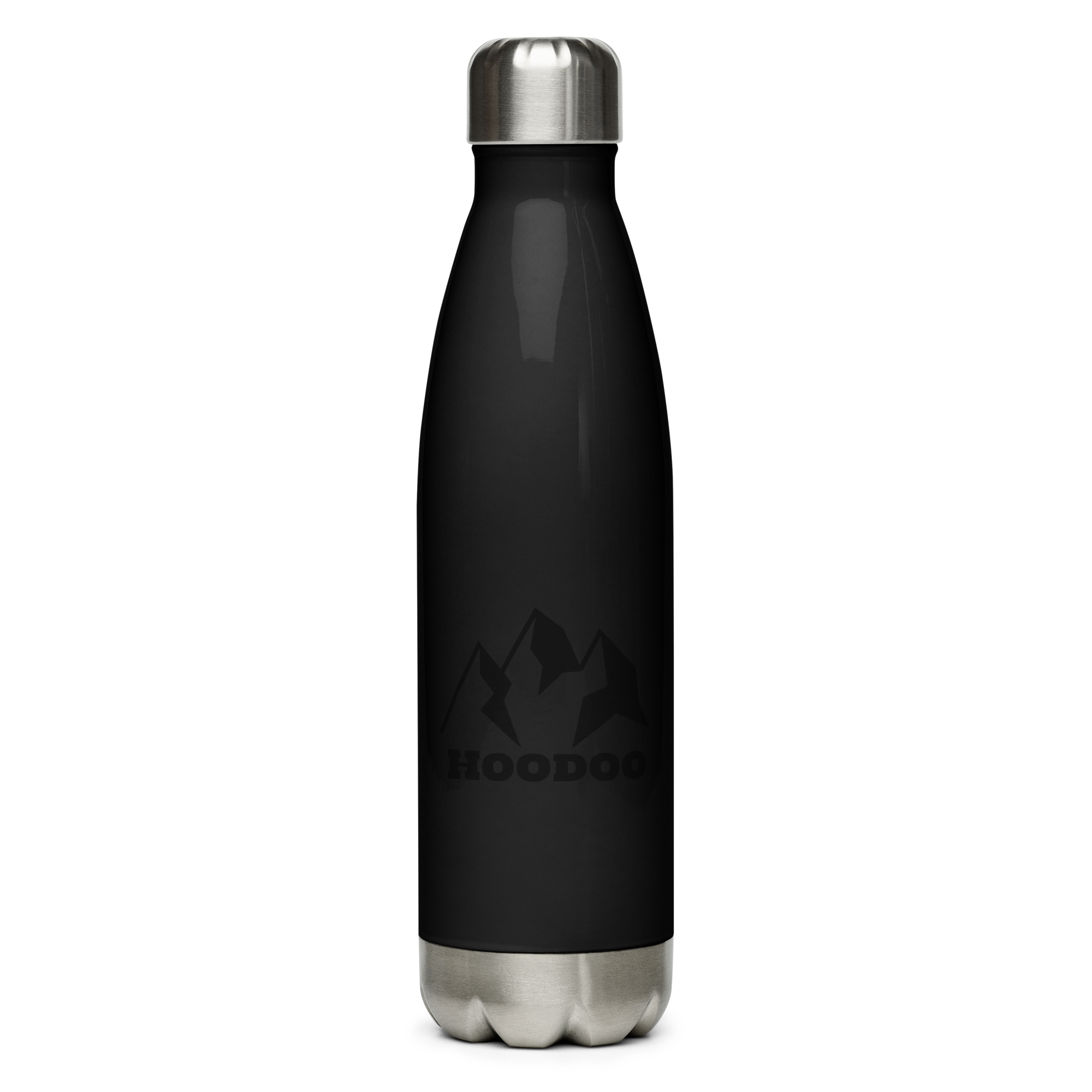 Hoodoo Logo Stainless Steel Water Bottle-5