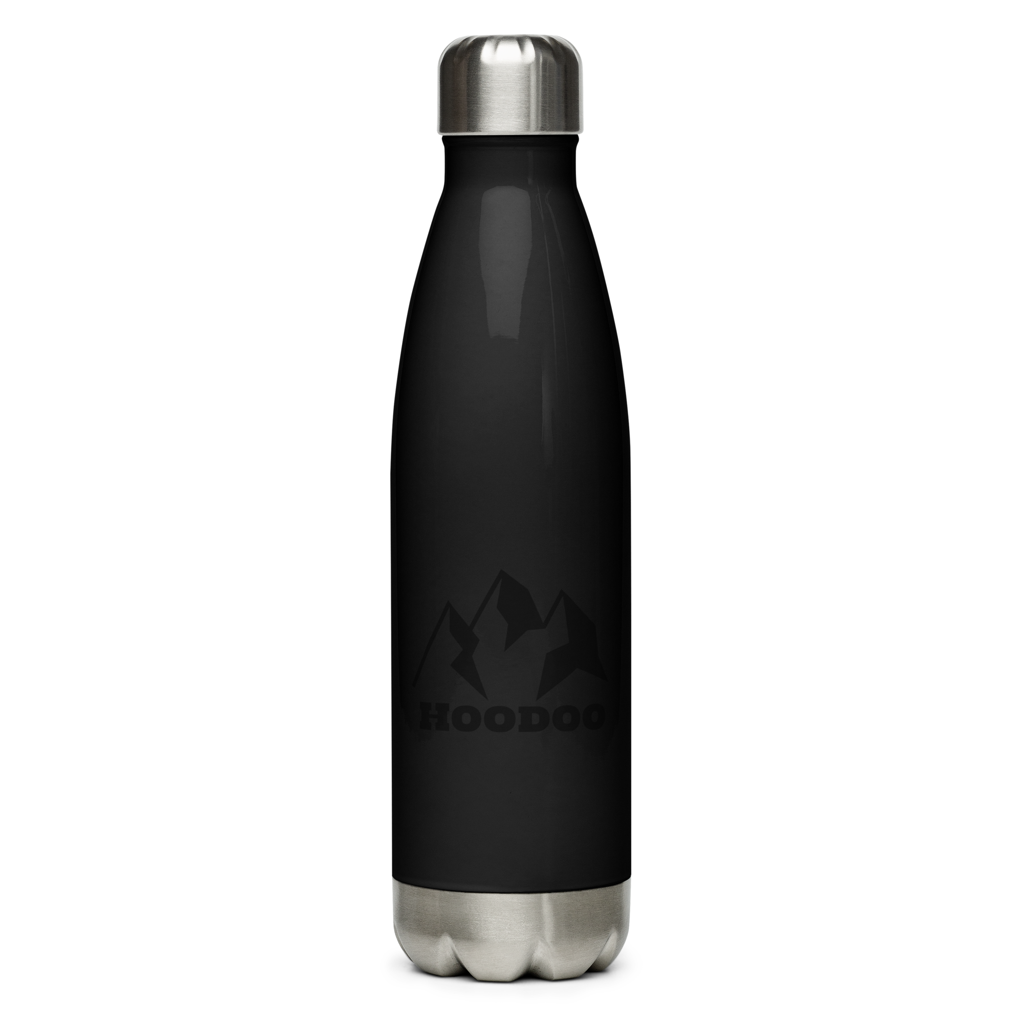 Hoodoo Logo Stainless Steel Water Bottle