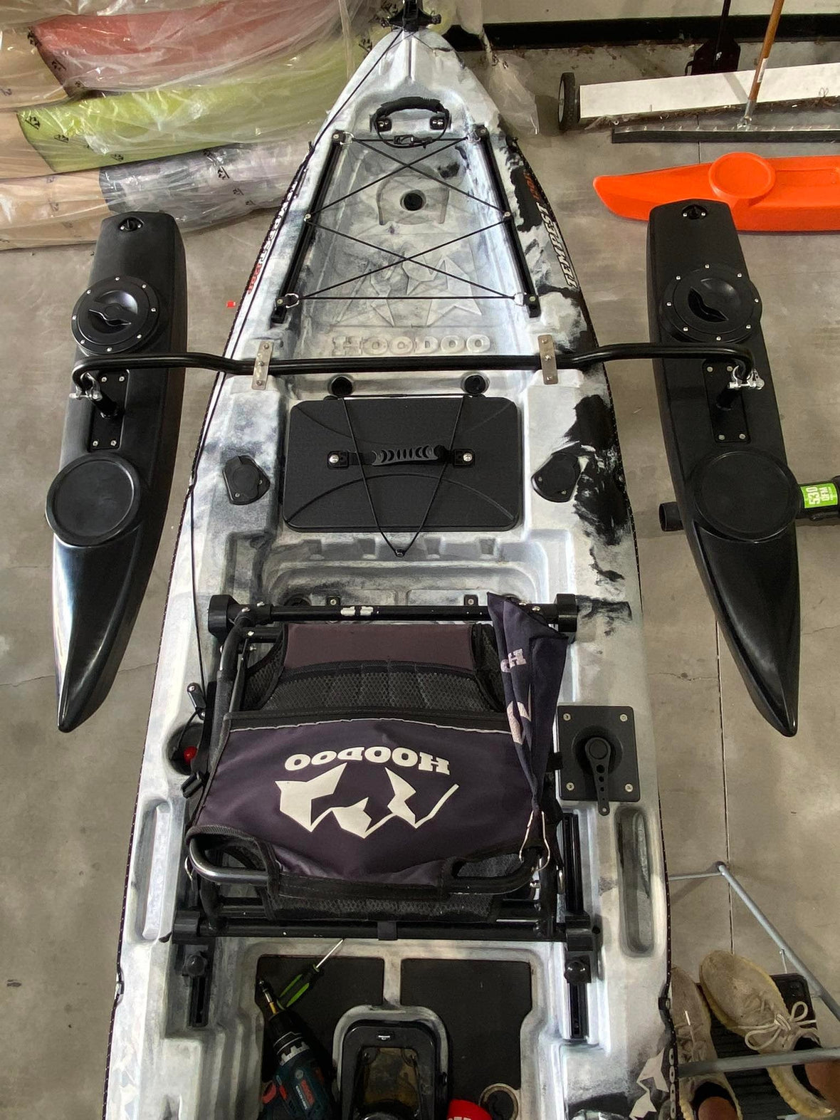 Hoodoo Kayak Stabilizing Outriggers Hoodoo Sports