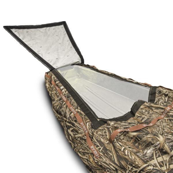 Ambush Camo Kayak Cover & Hunting Blind - Hoodoo Sports