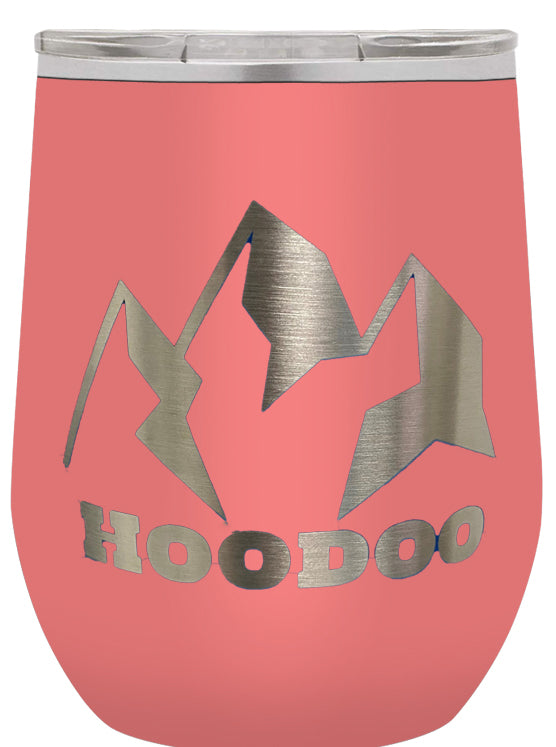 Hoodoo 12 oz Stemless Wine Tumbler - Hoodoo Sports