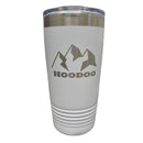 Hoodoo 20oz. Insulated Tumbler Tumbler Hoodoo Sports White 