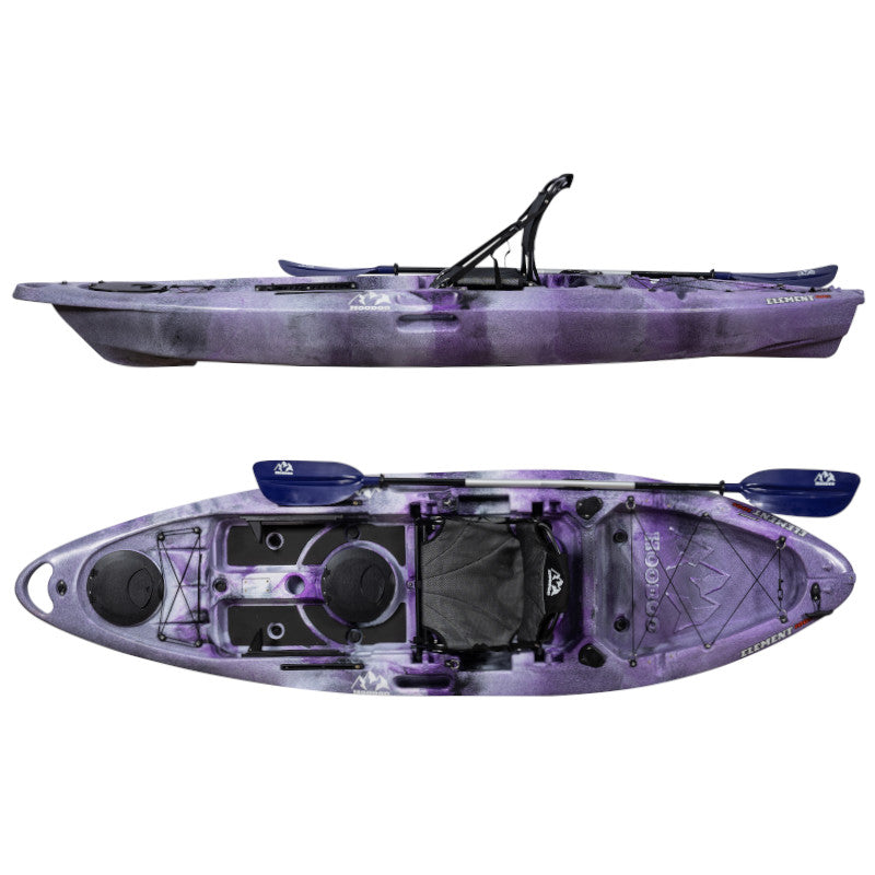 Hoodoo Element 100s Kayak - Sit On Top, Gray Mist Model