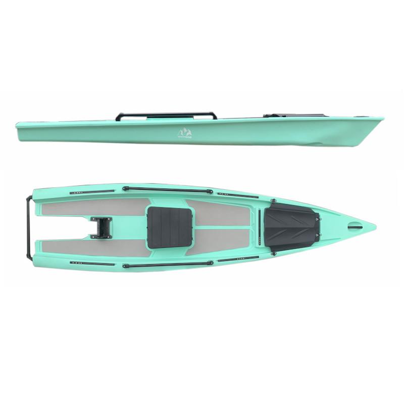 Hoodoo Hero 130 Skiff Seafoam With Outboard