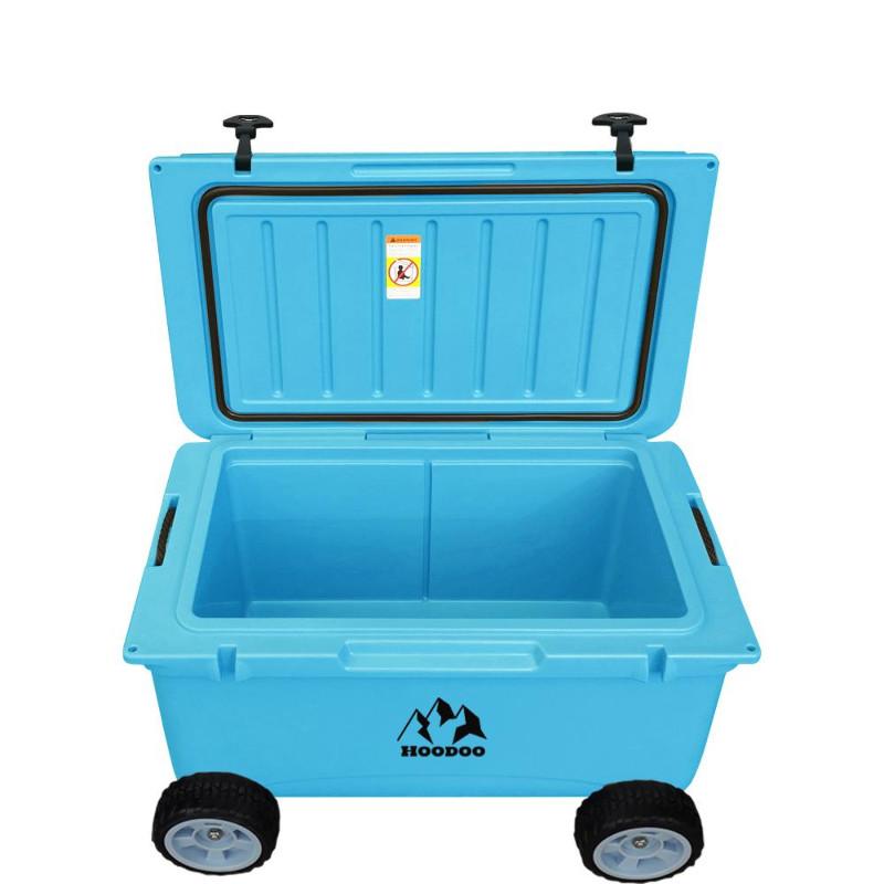 Hoodoo Sub-Z 70 Quart Cooler With Wheels Blue