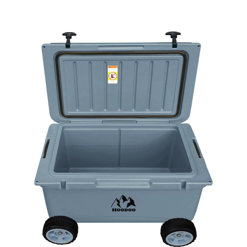 Hoodoo Sub-Z 70 Quart Cooler With Wheels Gray