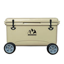 Hoodoo Sub-Z 70 Quart Cooler With Wheels Tan