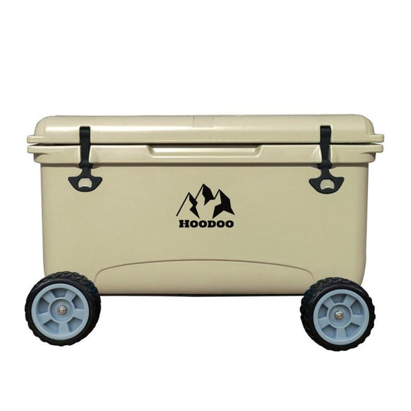 Hoodoo Sub-Z 70 Quart Cooler With Wheels Tan