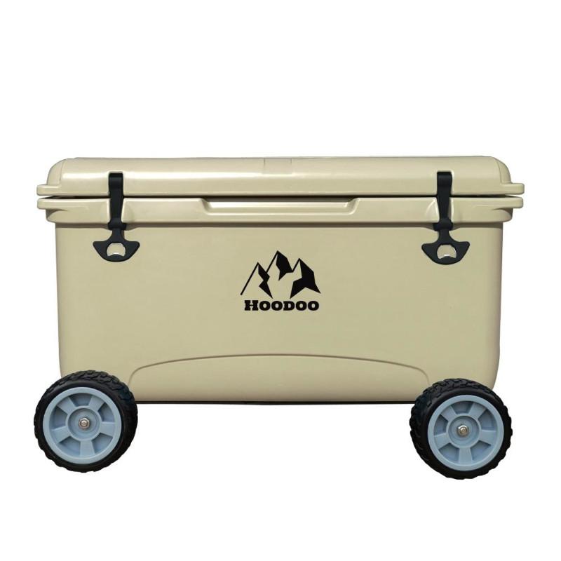 Hoodoo Sub-Z 70 Quart Cooler With Wheels Tan