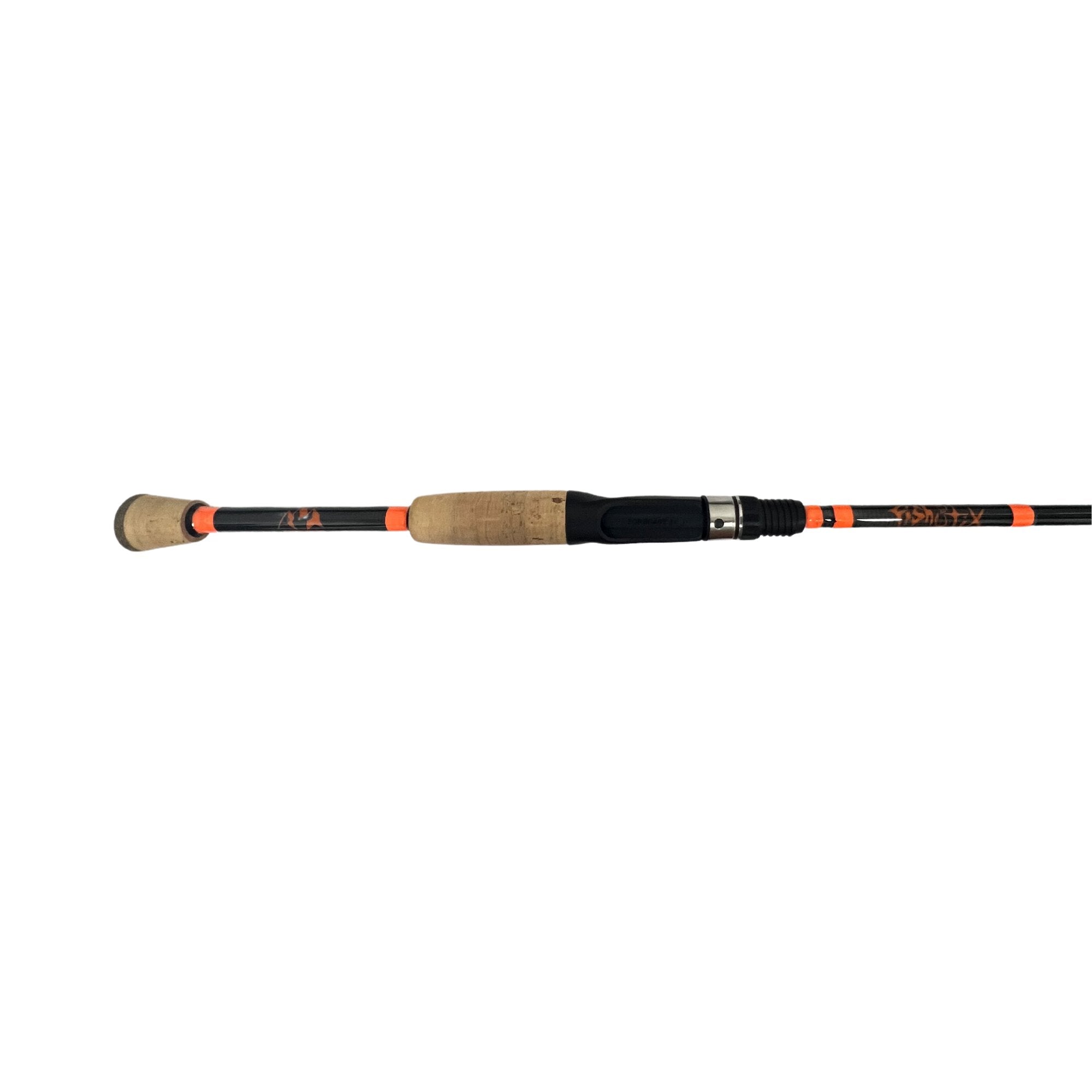 FISHSTIX Hoodoo Custom Bait Cast Rod Hoodoo Sports Orange/Black 