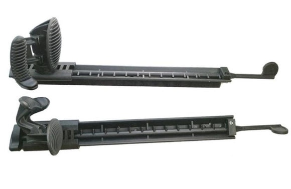 Hoodoo Slidelock Foot Rest Kit with Toe Rudder Controls - Hoodoo Sports