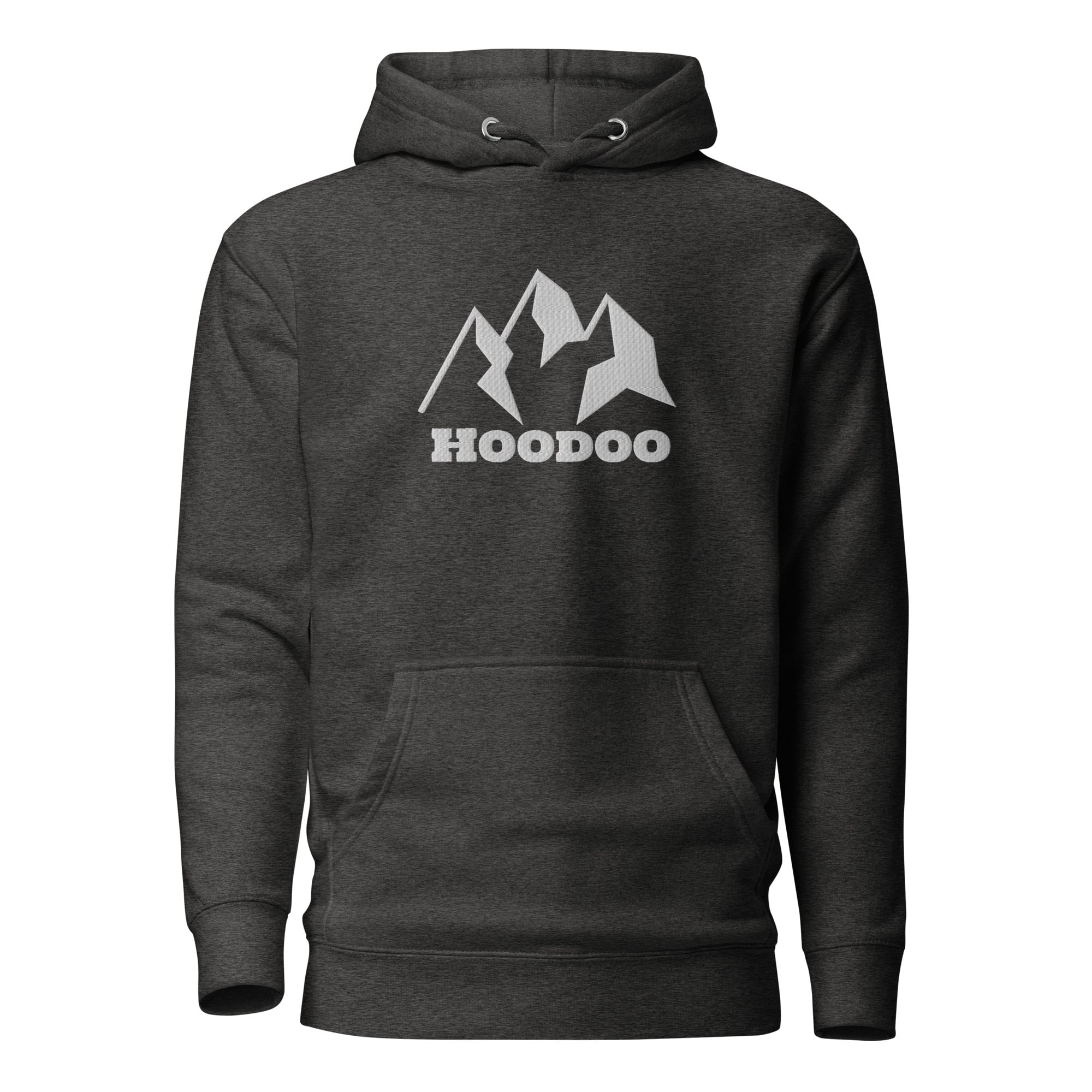 Hoodoo Logo Unisex Hoodie Hoodoo Sports Charcoal Heather S 