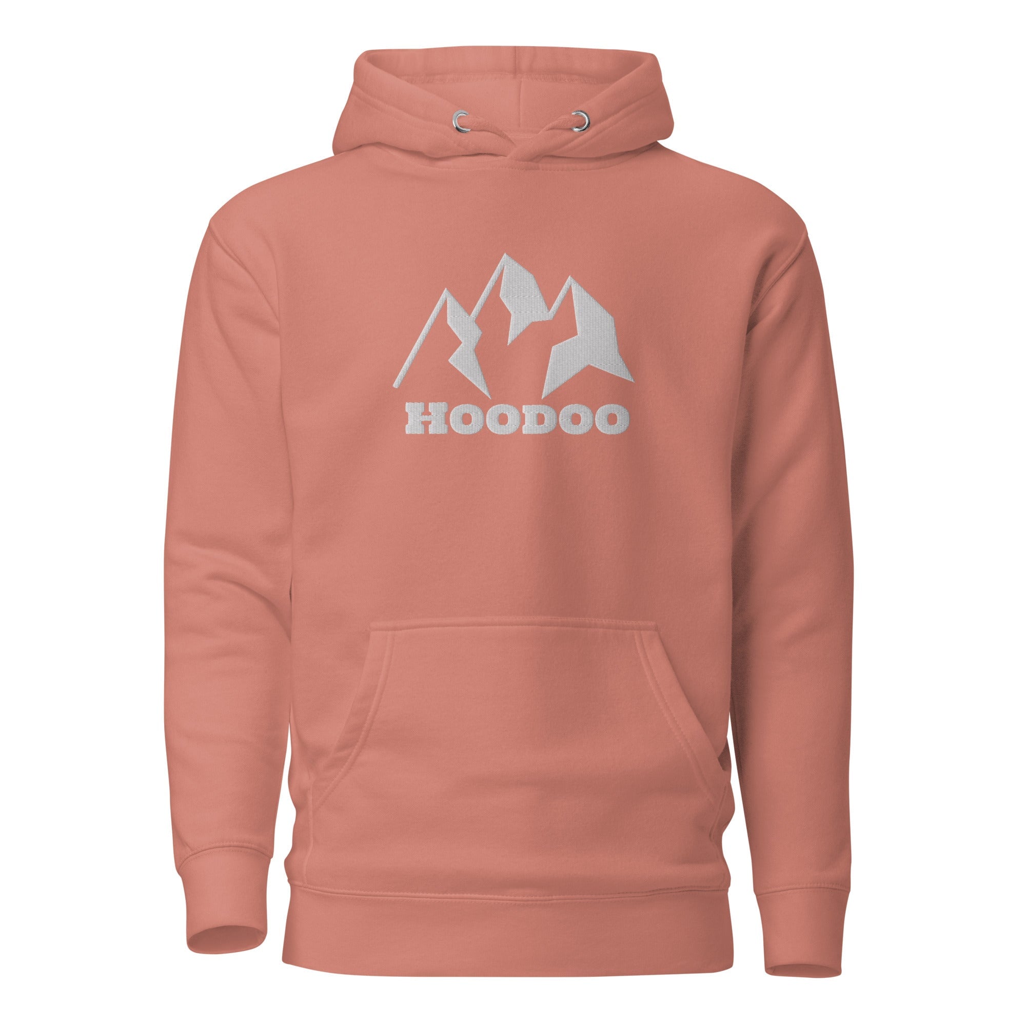 Hoodoo Logo Unisex Hoodie Hoodoo Sports Dusty Rose S 