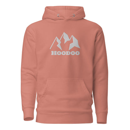 Hoodoo Logo Unisex Hoodie Hoodoo Sports Dusty Rose S 