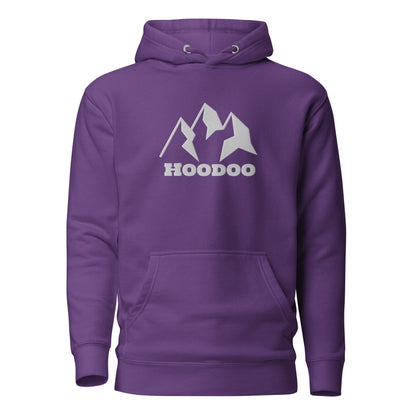 Hoodoo Logo Unisex Hoodie Hoodoo Sports Purple S 