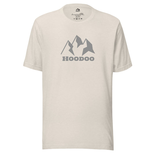 Hoodoo Logo Unisex Tee Hoodoo Sports Heather Dust S 