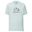 Hoodoo Logo Unisex Tee Hoodoo Sports Heather Prism Ice Blue XS 