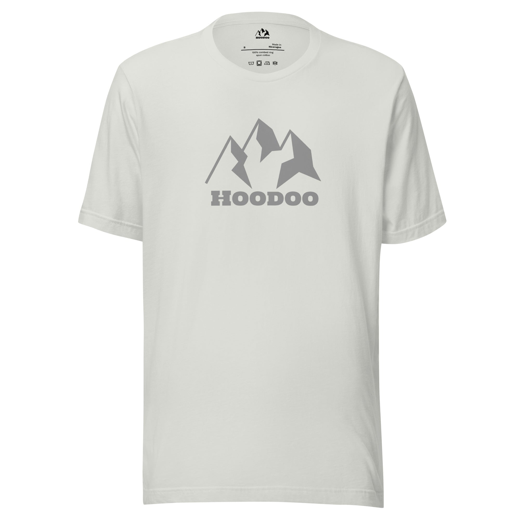 Hoodoo Logo Unisex Tee Hoodoo Sports Silver S 