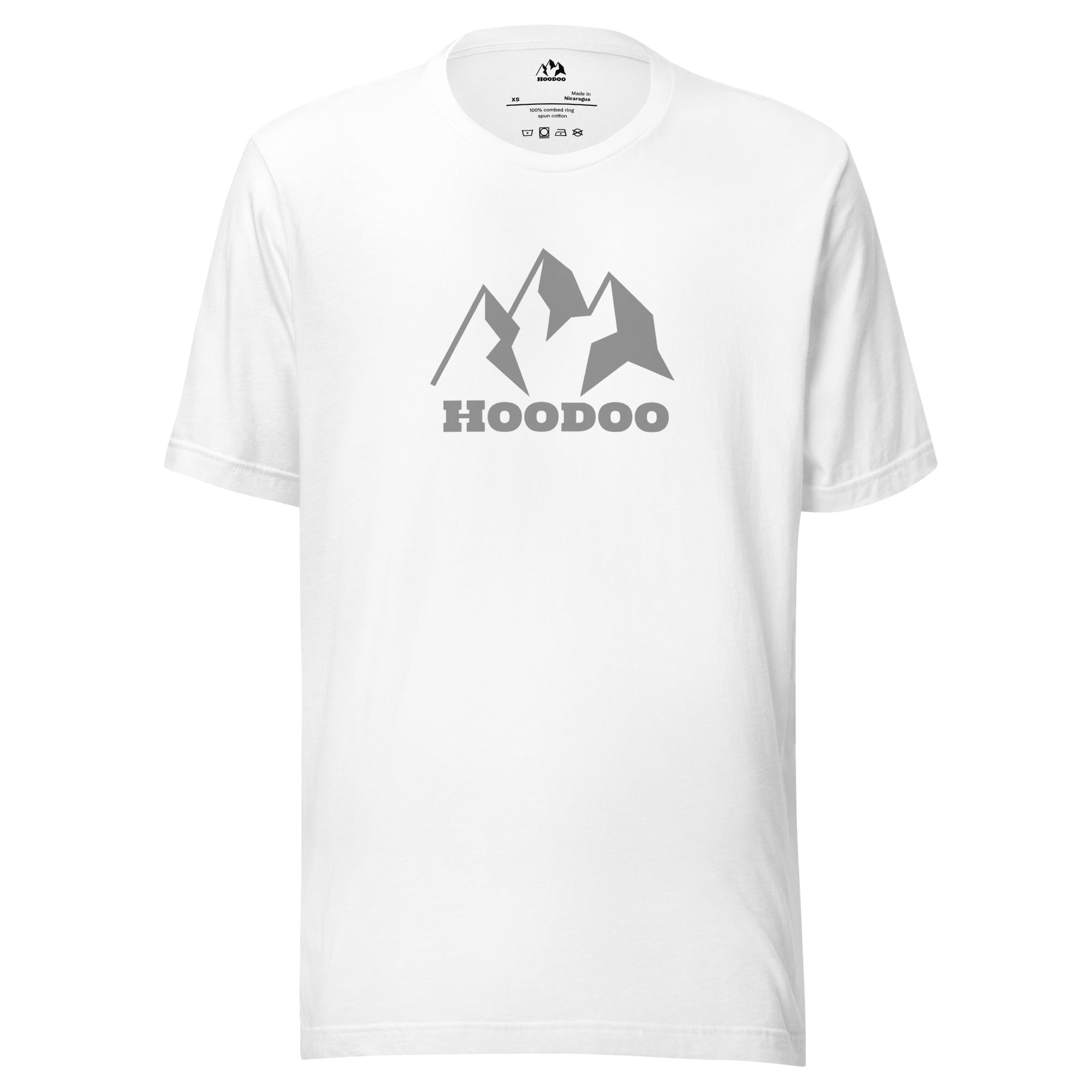 Hoodoo Logo Unisex Tee Hoodoo Sports White XS 